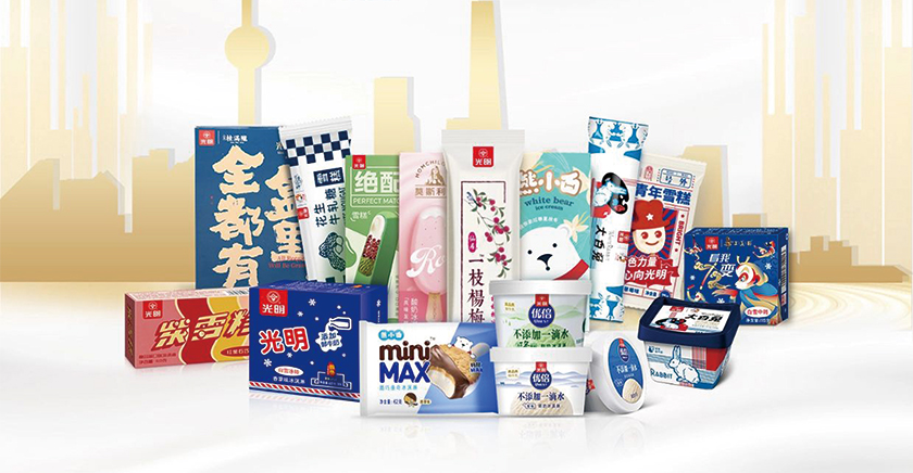 光明乳業客戶案例